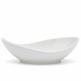Luhpar Classic White Oval Porcelain Pickle Serving Dish – Elegant Small Condiment & Side Dish Plate for Pickles, Sauces, and Appetizers – 5 Inch - Al Kabayel Discount CentreLuhpar Classic White Oval Porcelain Pickle Serving Dish – Elegant Small Condiment & Side Dish Plate for Pickles, Sauces, and Appetizers – 5 InchServing TraysLUHPARAl Kabayel Discount Centre