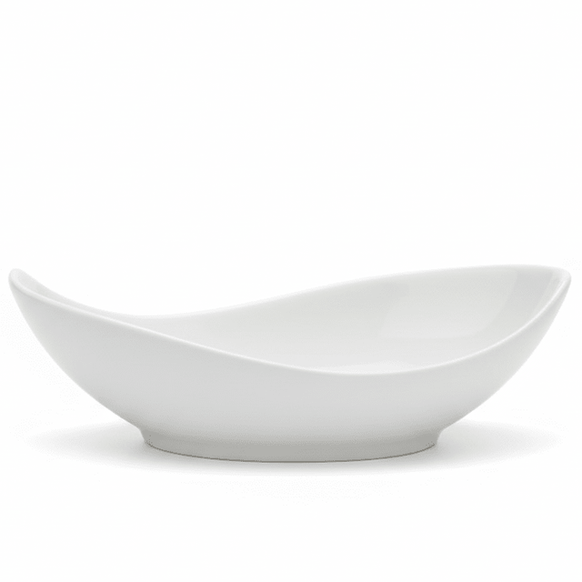 Luhpar Classic White Oval Porcelain Pickle Serving Dish – Elegant Small Condiment & Side Dish Plate for Pickles, Sauces, and Appetizers – 5 Inch - Al Kabayel Discount CentreLuhpar Classic White Oval Porcelain Pickle Serving Dish – Elegant Small Condiment & Side Dish Plate for Pickles, Sauces, and Appetizers – 5 InchServing TraysLUHPARAl Kabayel Discount Centre