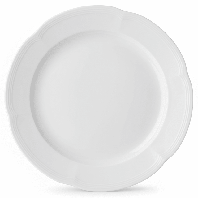 Luhpar Classic White Round Ceramic Serving Plate, 12 Inch – Large Dinner & Serving Plate for Family Meals, Durable Glossy Finish - Al Kabayel Discount CentreLuhpar Classic White Round Ceramic Serving Plate, 12 Inch – Large Dinner & Serving Plate for Family Meals, Durable Glossy FinishPlatesLUHPARAl Kabayel Discount Centre