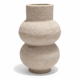 Luhpar Contemporary Ceramic Decorative Flower Vase – Beige Artistic Sculptural Design for Living Spaces, 17 × 10 cm - Al Kabayel Discount CentreLuhpar Contemporary Ceramic Decorative Flower Vase – Beige Artistic Sculptural Design for Living Spaces, 17 × 10 cmFlower/Plant PotsLUHPARAl Kabayel Discount Centre