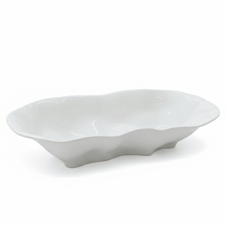 Luhpar Decorative White Ceramic Fruit Bowl – Large Elegant Tabletop Bowl for Fruits, Salads, Snacks & Centerpiece Display – 16 Inch - Al Kabayel Discount CentreLuhpar Decorative White Ceramic Fruit Bowl – Large Elegant Tabletop Bowl for Fruits, Salads, Snacks & Centerpiece Display – 16 InchServing TraysLUHPARAl Kabayel Discount Centre