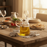 Luhpar Elegant Clear Glass Oil Dispenser - 500ml - Al Kabayel Discount CentreLuhpar Elegant Clear Glass Oil Dispenser - 500mlKitchen Utensils & GadgetsLUHPARAl Kabayel Discount Centre