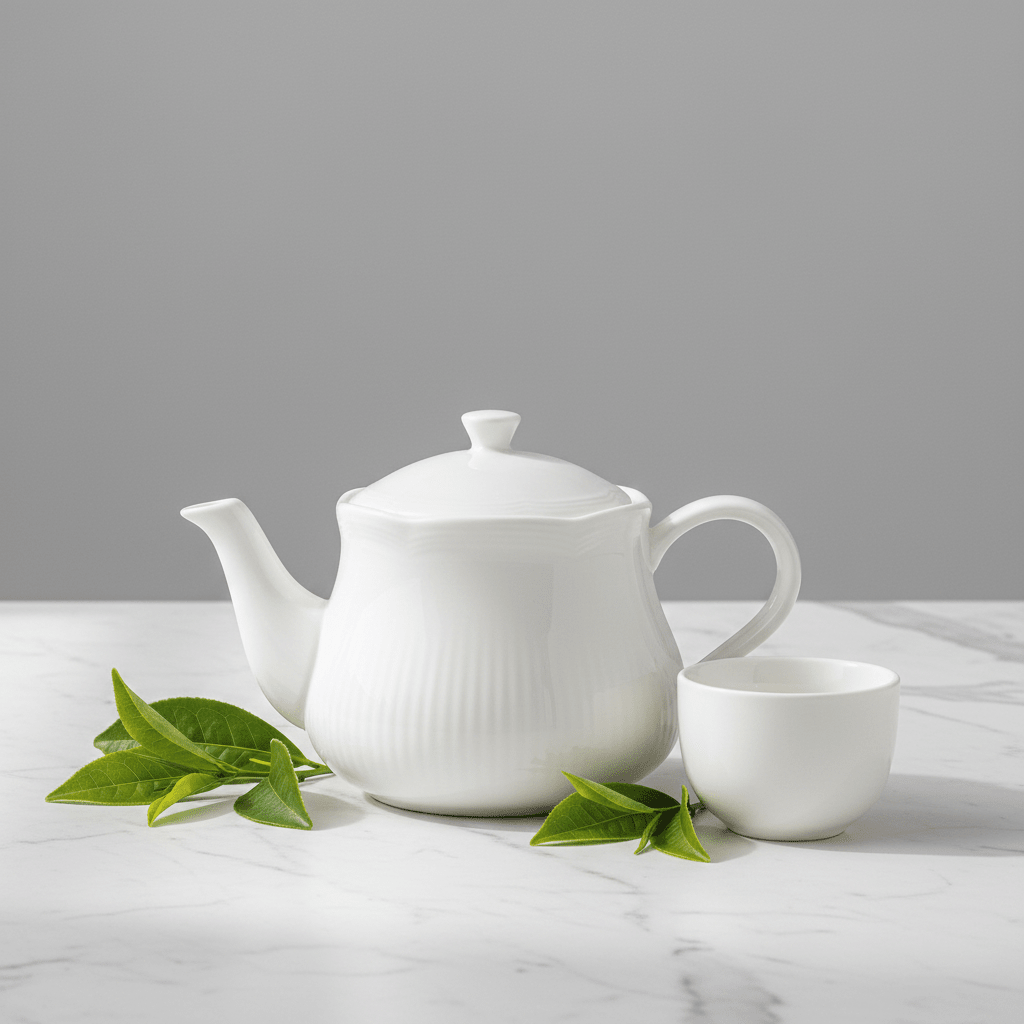 Luhpar Elegant White Ceramic Teapot – 600ml - Al Kabayel Discount CentreLuhpar Elegant White Ceramic Teapot – 600mlTea/Coffee PotsLUHPARAl Kabayel Discount Centre
