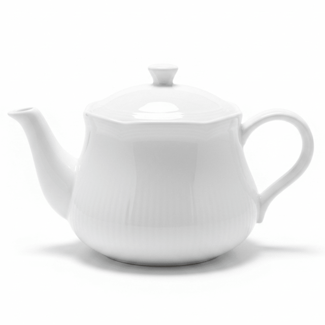 Luhpar Elegant White Ceramic Teapot – 600ml - Al Kabayel Discount CentreLuhpar Elegant White Ceramic Teapot – 600mlTea/Coffee PotsLUHPARAl Kabayel Discount Centre