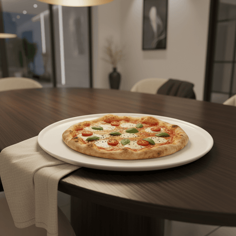 Luhpar Elegant White Round Porcelain Dinner Plate 10.5 Inch – Premium Quality Large Serving Plate - Al Kabayel Discount CentreLuhpar Elegant White Round Porcelain Dinner Plate 10.5 Inch – Premium Quality Large Serving PlatePlatesLUHPARAl Kabayel Discount Centre