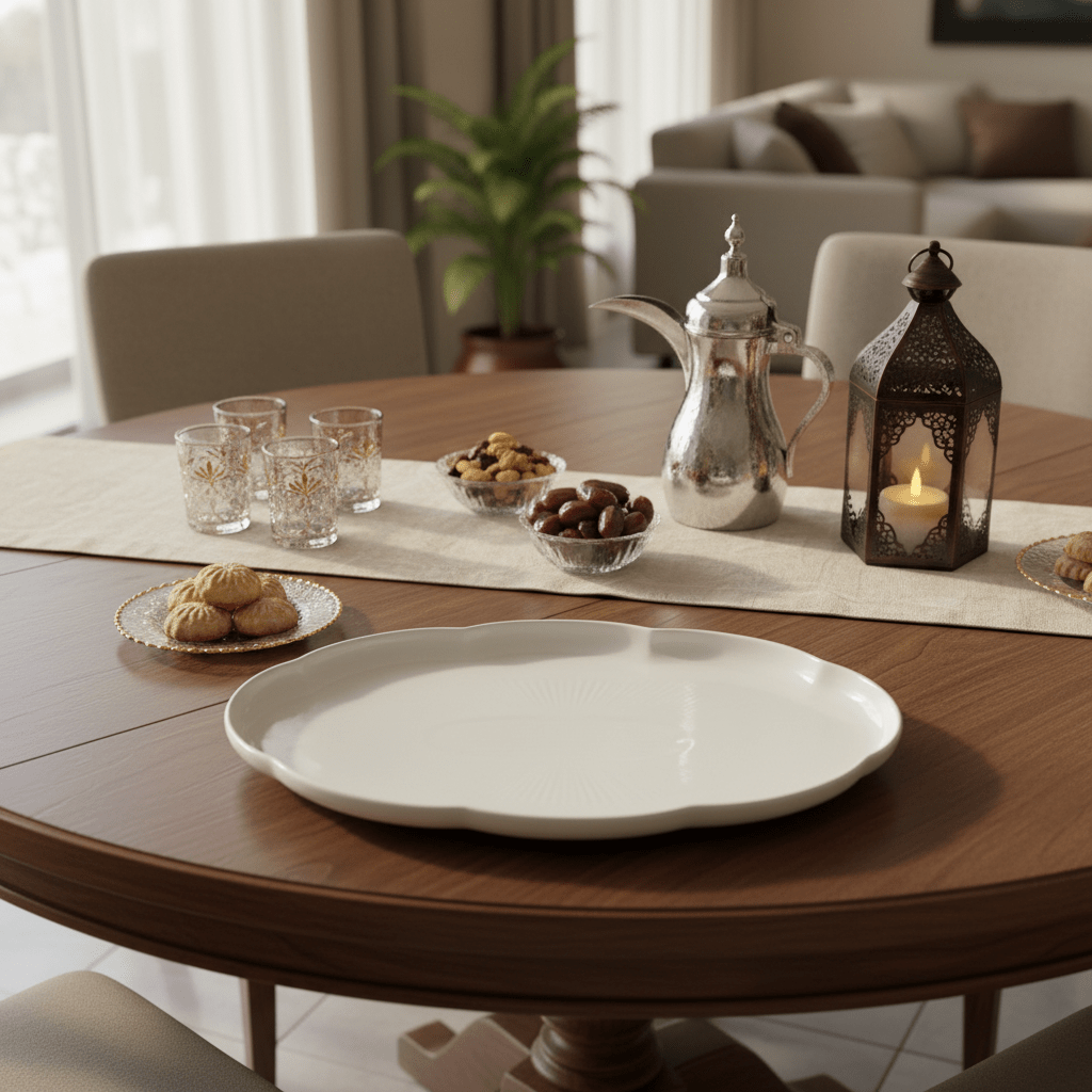 Luhpar Extra Large White Ceramic Oval Serving Platter – Elegant Porcelain Party Plate for Appetizers, Main Dishes & Buffet Serving – 20 Inch - Al Kabayel Discount CentreLuhpar Extra Large White Ceramic Oval Serving Platter – Elegant Porcelain Party Plate for Appetizers, Main Dishes & Buffet Serving – 20 InchServing TraysLUHPARAl Kabayel Discount Centre