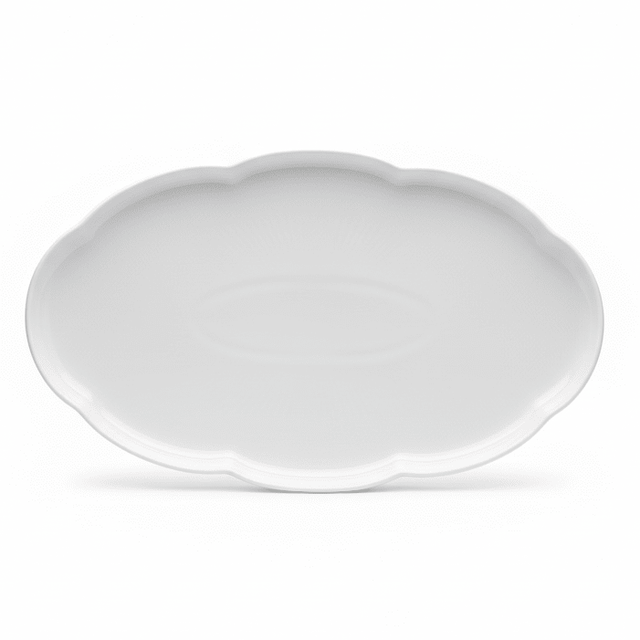 Luhpar Extra Large White Ceramic Oval Serving Platter – Elegant Porcelain Party Plate for Appetizers, Main Dishes & Buffet Serving – 20 Inch - Al Kabayel Discount CentreLuhpar Extra Large White Ceramic Oval Serving Platter – Elegant Porcelain Party Plate for Appetizers, Main Dishes & Buffet Serving – 20 InchServing TraysLUHPARAl Kabayel Discount Centre
