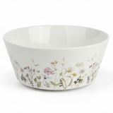 Luhpar Floral Ceramic Medium Serving Bowl – 17.5 cm, White Dining Bowl - Al Kabayel Discount CentreLuhpar Floral Ceramic Medium Serving Bowl – 17.5 cm, White Dining BowlBowlsLUHPARAl Kabayel Discount Centre