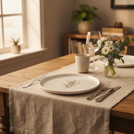 Luhpar Floral Ceramic Side Plate – 8 Inch, White Elegant Snack Plate - Al Kabayel Discount CentreLuhpar Floral Ceramic Side Plate – 8 Inch, White Elegant Snack PlatePlatesLUHPARAl Kabayel Discount Centre