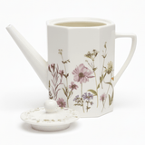 Luhpar Floral Ceramic Tea Pot – 1100 ml, White Classic Serving Teapot - Al Kabayel Discount CentreLuhpar Floral Ceramic Tea Pot – 1100 ml, White Classic Serving TeapotTea/Coffee PotsLUHPARAl Kabayel Discount Centre