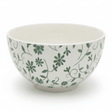 Luhpar Floral Classic Ceramic Bowl – 14.1 cm / 680 ml (White with Green Floral Design) - Al Kabayel Discount CentreLuhpar Floral Classic Ceramic Bowl – 14.1 cm / 680 ml (White with Green Floral Design)BowlsLUHPARAl Kabayel Discount Centre