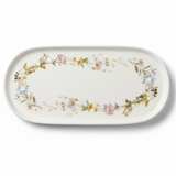 Luhpar Floral Oval Ceramic Serving Plate – 25 × 11.5 cm, White Decorative Dinnerware - Al Kabayel Discount CentreLuhpar Floral Oval Ceramic Serving Plate – 25 × 11.5 cm, White Decorative DinnerwarePlatesLUHPARAl Kabayel Discount Centre