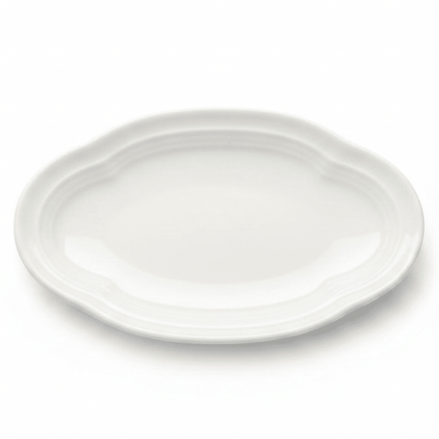 Luhpar Luxury White Ceramic Serving & Snack Dish 14x9cm for Elegant Dining - Al Kabayel Discount CentreLuhpar Luxury White Ceramic Serving & Snack Dish 14x9cm for Elegant DiningServing TraysLUHPARAl Kabayel Discount Centre