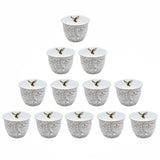 Luhpar M18042 / CBA12 / D25059 Ceramic Cawa Cup Set – 12 - Piece – Bird Design - Al Kabayel Discount CentreLuhpar M18042 / CBA12 / D25059 Ceramic Cawa Cup Set – 12 - Piece – Bird DesignTea SetsLUHPARAl Kabayel Discount Centre