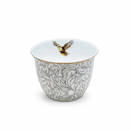 Luhpar M18042 / CBA12 / D25059 Ceramic Cawa Cup Set – 12 - Piece – Bird Design - Al Kabayel Discount CentreLuhpar M18042 / CBA12 / D25059 Ceramic Cawa Cup Set – 12 - Piece – Bird DesignTea SetsLUHPARAl Kabayel Discount Centre