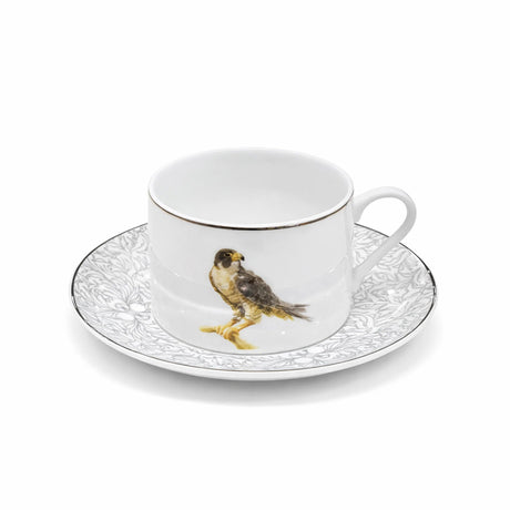 Luhpar M19263 / ZBA6 / D25059 Ceramic Tea Cup & Saucer Set – 12 - Piece – 200 ml – Bird Design - Al Kabayel Discount CentreLuhpar M19263 / ZBA6 / D25059 Ceramic Tea Cup & Saucer Set – 12 - Piece – 200 ml – Bird DesignTea SetsLUHPARAl Kabayel Discount Centre