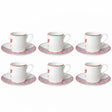 Luhpar M24074/ZBA12/D25110 Ceramic Coffee Cup & Saucer Set – 12 - Piece – 100 ml – Red & Blue Arabic Pattern - Al Kabayel Discount CentreLuhpar M24074/ZBA12/D25110 Ceramic Coffee Cup & Saucer Set – 12 - Piece – 100 ml – Red & Blue Arabic PatternTea SetsLUHPARAl Kabayel Discount Centre