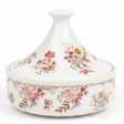 Luhpar Mini Ceramic Sugar Pot Server with Traditional Floral Motif and Lid for Serving Snacks and Sweets – 15×15 cm - Al Kabayel Discount CentreLuhpar Mini Ceramic Sugar Pot Server with Traditional Floral Motif and Lid for Serving Snacks and Sweets – 15×15 cmJars & Food SaversLUHPARAl Kabayel Discount Centre