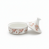 Luhpar Mini Ceramic Sugar Pot Server with Traditional Floral Motif and Lid for Serving Snacks and Sweets – 15×15 cm - Al Kabayel Discount CentreLuhpar Mini Ceramic Sugar Pot Server with Traditional Floral Motif and Lid for Serving Snacks and Sweets – 15×15 cmJars & Food SaversLUHPARAl Kabayel Discount Centre