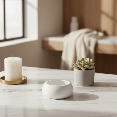 Luhpar Mini White Round Ceramic Dish 3 Inch – Small Serving Dish for Sauces, Spices & Condiments - Al Kabayel Discount CentreLuhpar Mini White Round Ceramic Dish 3 Inch – Small Serving Dish for Sauces, Spices & CondimentsServing TraysLUHPARAl Kabayel Discount Centre