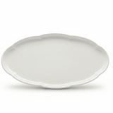 Luhpar Modern White Ceramic Oval Serving Platter – Stylish Porcelain Plate for Appetizers, Side Dishes, Sushi & Desserts – 16.5 × 9.25 cm - Al Kabayel Discount CentreLuhpar Modern White Ceramic Oval Serving Platter – Stylish Porcelain Plate for Appetizers, Side Dishes, Sushi & Desserts – 16.5 × 9.25 cmServing TraysLUHPARAl Kabayel Discount Centre
