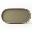 Luhpar Oval Ceramic Serving Tray | 35.4 × 19.4 cm | Taupe, Off White, Brown | - Al Kabayel Discount CentreLuhpar Oval Ceramic Serving Tray | 35.4 × 19.4 cm | Taupe, Off White, Brown |PlatesLUHPARAl Kabayel Discount Centre
