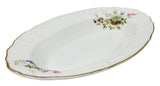 Luhpar Porcelain Deep Oval Plate 10"*6.5", Multicolor Floral Design with Gold Rim - Al Kabayel Discount CentreLuhpar Porcelain Deep Oval Plate 10"*6.5", Multicolor Floral Design with Gold RimPlatesLUHPARAl Kabayel Discount Centre