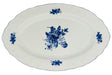 Luhpar Porcelain Oval Plate 14"*9", Blue Floral Design with Blue Rim - Al Kabayel Discount CentreLuhpar Porcelain Oval Plate 14"*9", Blue Floral Design with Blue RimPlatesLUHPARAl Kabayel Discount Centre
