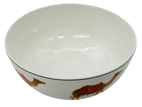 Luhpar Porcelain Round Soup Bowl 5.5", Printed Camel Design with Black Rim - Al Kabayel Discount CentreLuhpar Porcelain Round Soup Bowl 5.5", Printed Camel Design with Black RimBowlsLUHPARAl Kabayel Discount Centre