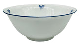 Luhpar Porcelain Salad Bowl 5.5", Blue Floral Design with Blue Rim - Al Kabayel Discount CentreLuhpar Porcelain Salad Bowl 5.5", Blue Floral Design with Blue RimBowlsLUHPARAl Kabayel Discount Centre