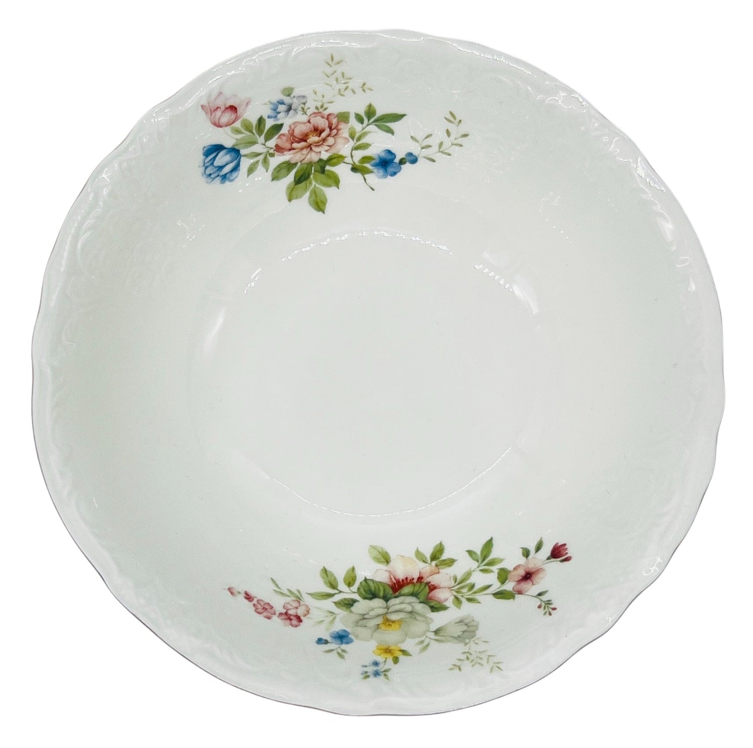 Luhpar Porcelain Salad Bowl 6.5", Multicolor Floral Design with Gold Rim - Al Kabayel Discount CentreLuhpar Porcelain Salad Bowl 6.5", Multicolor Floral Design with Gold RimBowlsLUHPARAl Kabayel Discount Centre