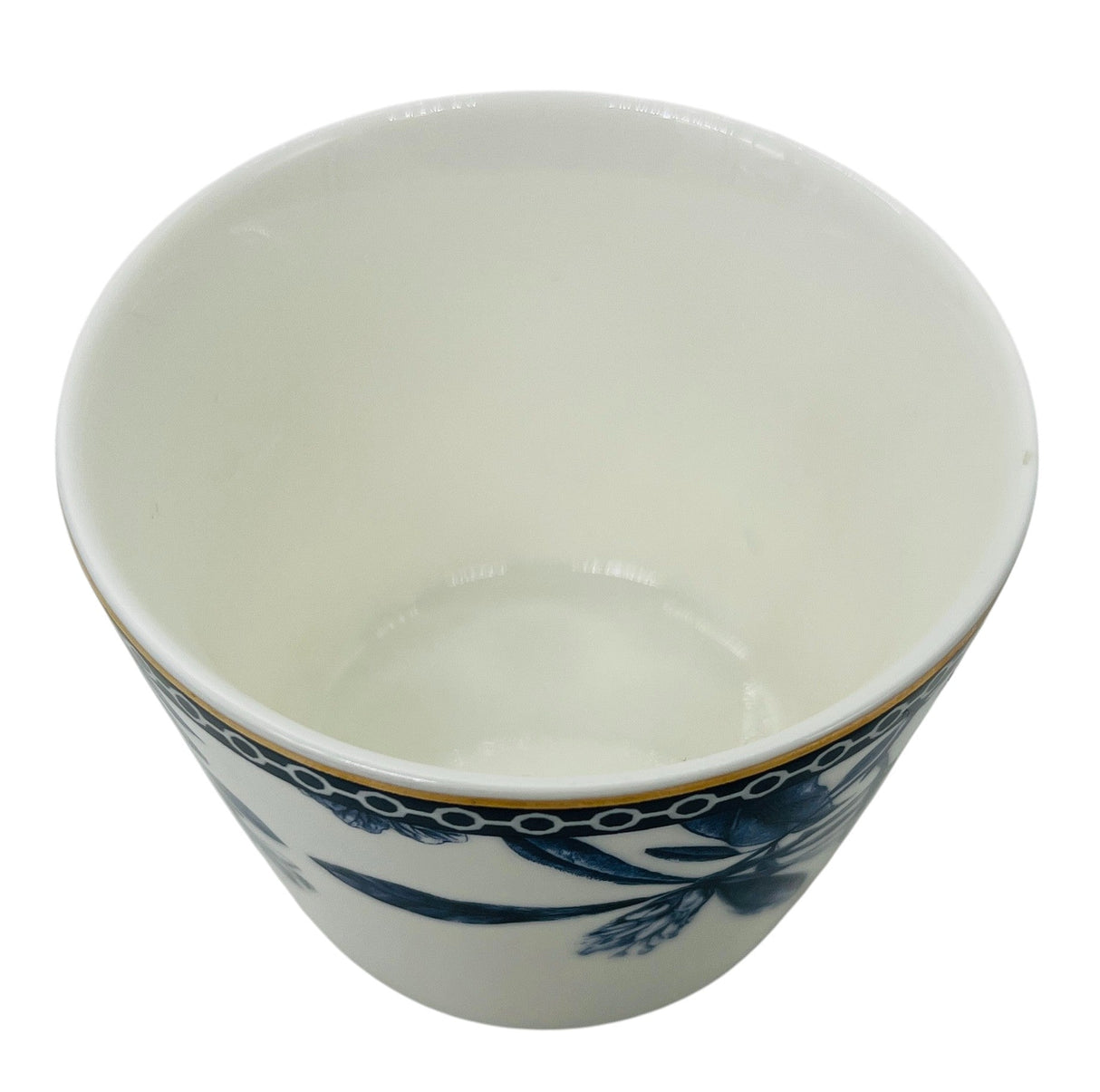 Luhpar Porcelain Tumbler 8cm*6cm, Blue Floral Design with Gold Rim - Al Kabayel Discount CentreLuhpar Porcelain Tumbler 8cm*6cm, Blue Floral Design with Gold RimDrinkware SetsLUHPARAl Kabayel Discount Centre