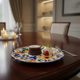 Luhpar Premium 11 - Inch Ceramic Dinner Plate – White with Elegant Floral Decorative Pattern - Al Kabayel Discount CentreLuhpar Premium 11 - Inch Ceramic Dinner Plate – White with Elegant Floral Decorative PatternPlatesLUHPARAl Kabayel Discount Centre