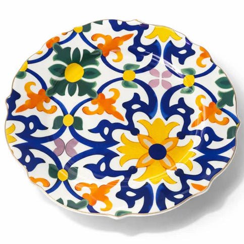 Luhpar Premium 11 - Inch Ceramic Dinner Plate – White with Elegant Floral Decorative Pattern - Al Kabayel Discount CentreLuhpar Premium 11 - Inch Ceramic Dinner Plate – White with Elegant Floral Decorative PatternPlatesLUHPARAl Kabayel Discount Centre