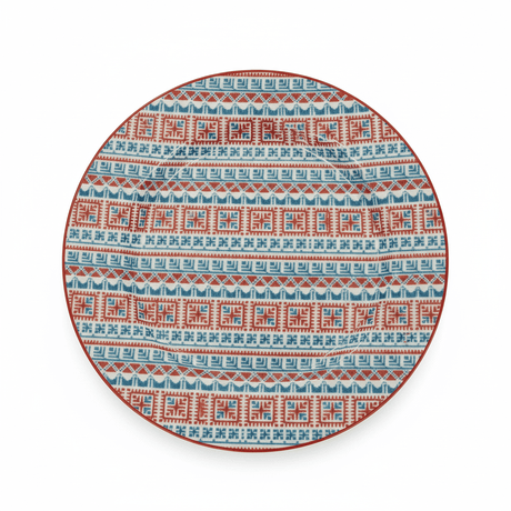 Luhpar Premium 7.5 - Inch Ceramic Side Plate – White with Red & Blue Classic Pattern - Al Kabayel Discount CentreLuhpar Premium 7.5 - Inch Ceramic Side Plate – White with Red & Blue Classic PatternPlatesLUHPARAl Kabayel Discount Centre