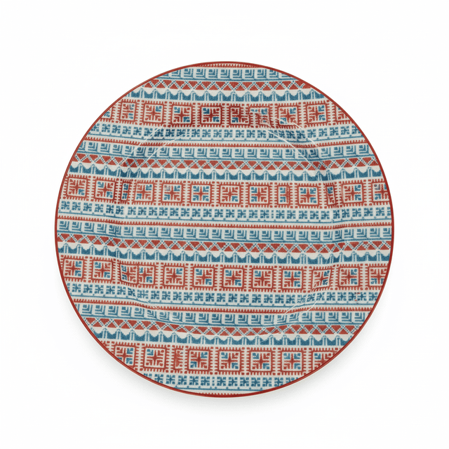 Luhpar Premium 7.5 - Inch Ceramic Side Plate – White with Red & Blue Classic Pattern - Al Kabayel Discount CentreLuhpar Premium 7.5 - Inch Ceramic Side Plate – White with Red & Blue Classic PatternPlatesLUHPARAl Kabayel Discount Centre