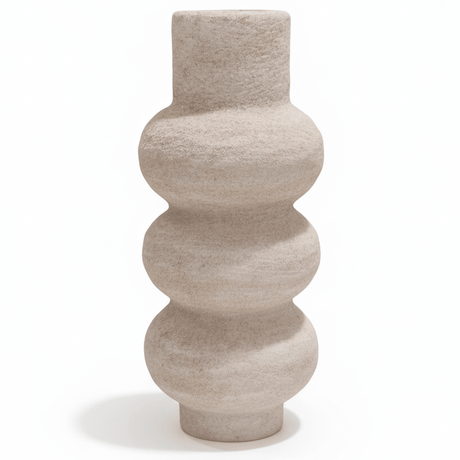 Luhpar Premium Tall Ceramic Decorative Vase – Elegant Beige Unique Sculptural Shape Statement Piece, 23 × 10 cm - Al Kabayel Discount CentreLuhpar Premium Tall Ceramic Decorative Vase – Elegant Beige Unique Sculptural Shape Statement Piece, 23 × 10 cmFlower/Plant PotsLUHPARAl Kabayel Discount Centre