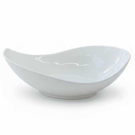Luhpar Premium White Porcelain Multipurpose Serving Bowl – Large Elegant Bowl for Salad, Pasta, Fruits & Snacks – 12.25 Inch - Al Kabayel Discount CentreLuhpar Premium White Porcelain Multipurpose Serving Bowl – Large Elegant Bowl for Salad, Pasta, Fruits & Snacks – 12.25 InchServing TraysLUHPARAl Kabayel Discount Centre