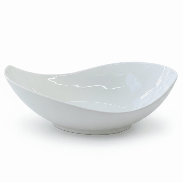 Luhpar Premium White Porcelain Multipurpose Serving Bowl – Large Elegant Bowl for Salad, Pasta, Fruits & Snacks – 12.25 Inch - Al Kabayel Discount CentreLuhpar Premium White Porcelain Multipurpose Serving Bowl – Large Elegant Bowl for Salad, Pasta, Fruits & Snacks – 12.25 InchServing TraysLUHPARAl Kabayel Discount Centre