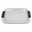 Luhpar Rectangle Stainless Steel Serving Tray with Wooden Handles - 43×33cm - Al Kabayel Discount CentreLuhpar Rectangle Stainless Steel Serving Tray with Wooden Handles - 43×33cmServing TraysLUHPARAl Kabayel Discount Centre