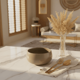 Luhpar Round Ceramic Bowl 600ml | Taupe, Off White, Brown | - Al Kabayel Discount CentreLuhpar Round Ceramic Bowl 600ml | Taupe, Off White, Brown |BowlsLUHPARAl Kabayel Discount Centre