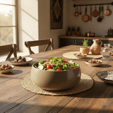Luhpar Round Ceramic Bowl 600ml | Taupe, Off White, Brown | - Al Kabayel Discount CentreLuhpar Round Ceramic Bowl 600ml | Taupe, Off White, Brown |BowlsLUHPARAl Kabayel Discount Centre