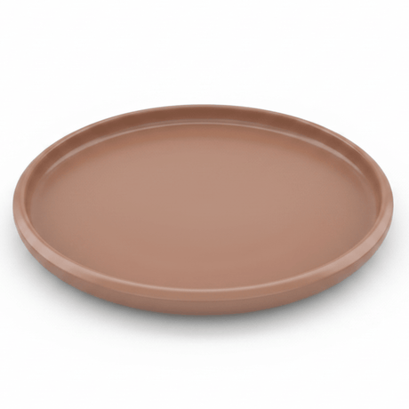 Luhpar Round Ceramic Dinner Plate 26.3cm | Taupe, Off White, Brown | - Al Kabayel Discount CentreLuhpar Round Ceramic Dinner Plate 26.3cm | Taupe, Off White, Brown |PlatesLUHPARAl Kabayel Discount Centre