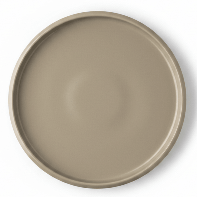 Luhpar Round Ceramic Dinner Plate 26.3cm | Taupe, Off White, Brown | - Al Kabayel Discount CentreLuhpar Round Ceramic Dinner Plate 26.3cm | Taupe, Off White, Brown |PlatesLUHPARAl Kabayel Discount Centre