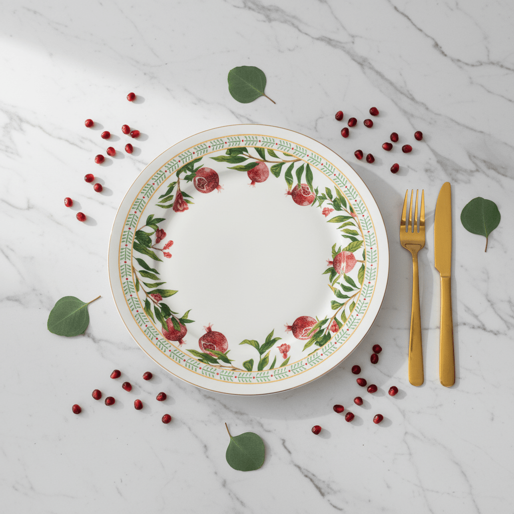 Luhpar Round Ceramic Serving Plate - 12 Inch - Al Kabayel Discount CentreLuhpar Round Ceramic Serving Plate - 12 InchPlatesLUHPARAl Kabayel Discount Centre