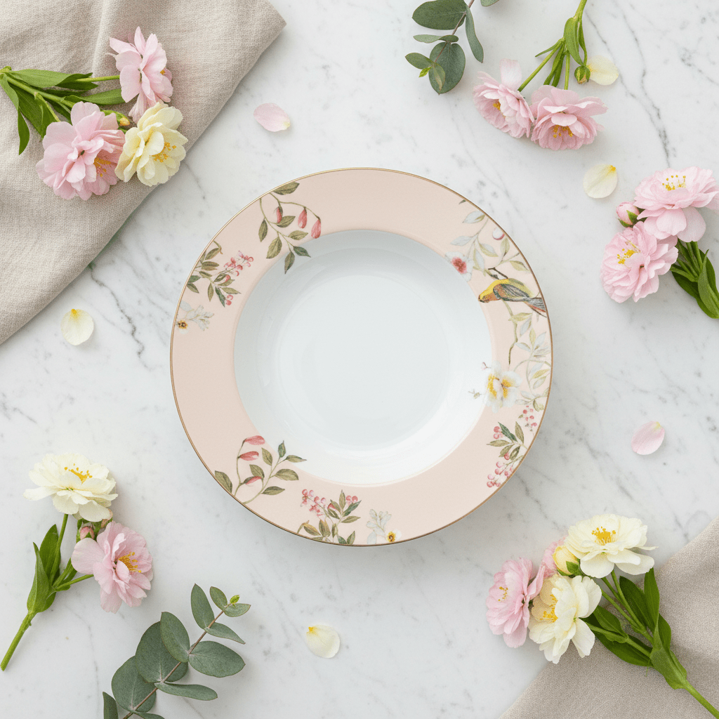Luhpar Round Ceramic Soup Plate - 8.5 Inch - Al Kabayel Discount CentreLuhpar Round Ceramic Soup Plate - 8.5 InchPlatesLUHPARAl Kabayel Discount Centre