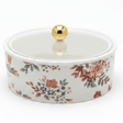 Luhpar Square Ceramic Dates Serving Bowl with Floral Design and Transparent Acrylic Lid for Storage – 15×15 cm - Al Kabayel Discount CentreLuhpar Square Ceramic Dates Serving Bowl with Floral Design and Transparent Acrylic Lid for Storage – 15×15 cmJars & Food SaversLUHPARAl Kabayel Discount Centre
