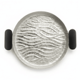 Luhpar Wave Textured Aluminium Round Tray with Black Wooden Handles - 30cm - 74895-B - Al Kabayel Discount CentreLuhpar Wave Textured Aluminium Round Tray with Black Wooden Handles - 30cm - 74895-BServing TraysLUHPARAl Kabayel Discount Centre