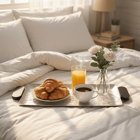 Luhpar Wave Textured Aluminum Rectangular Tray with Black Wooden Handles - 50×20cm - Al Kabayel Discount CentreLuhpar Wave Textured Aluminum Rectangular Tray with Black Wooden Handles - 50×20cmServing TraysLUHPARAl Kabayel Discount Centre