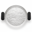 Luhpar Wave Textured Aluminum Round Tray with Black Wooden Handles - 35cm - 74895-C - Al Kabayel Discount CentreLuhpar Wave Textured Aluminum Round Tray with Black Wooden Handles - 35cm - 74895-CServing TraysLUHPARAl Kabayel Discount Centre
